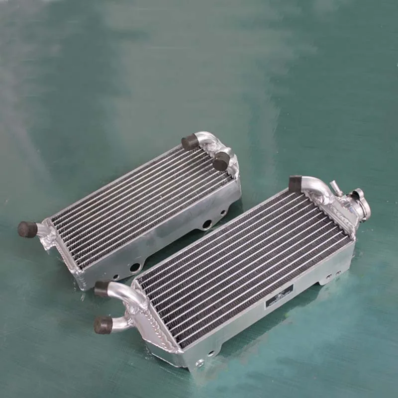 L + R алюминиевый радиатор для Suzuki DRZ400 K2/K3/K4 2000 2004/DR Z400 2007 05 аксессуары