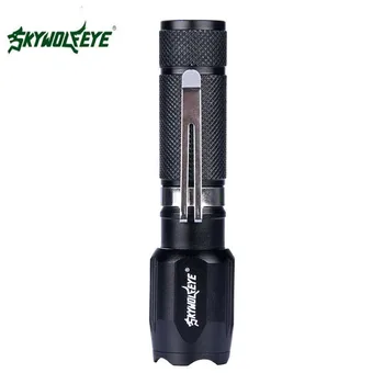 SKYWOLFEYE 8000 LM Zoomable T6 LED Flashlight 3 Modes 14500 AA Torch Focus Light Drop Shipping
SKYWOLFEYE 8000 LM Zoomable T6 LED Flashlight 3 Modes 14500 AA Torch Focus Light Drop Shipping