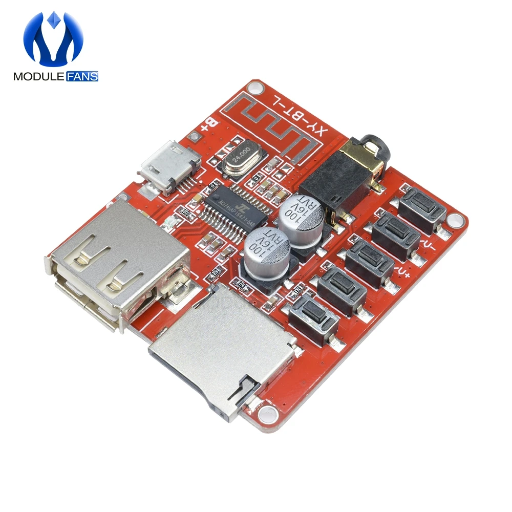 Mini Wireless Bluetooth BLE 4.1 MP3 Decoder Board Circuit Module Lossless Decoding Micro USB U Disk TF Card Interface 3.7v 5v
Mini Wireless Bluetooth BLE 4.1 MP3 Decoder Board Circuit Module Lossless Decoding Micro USB U Disk TF Card Interface 3.7v 5v