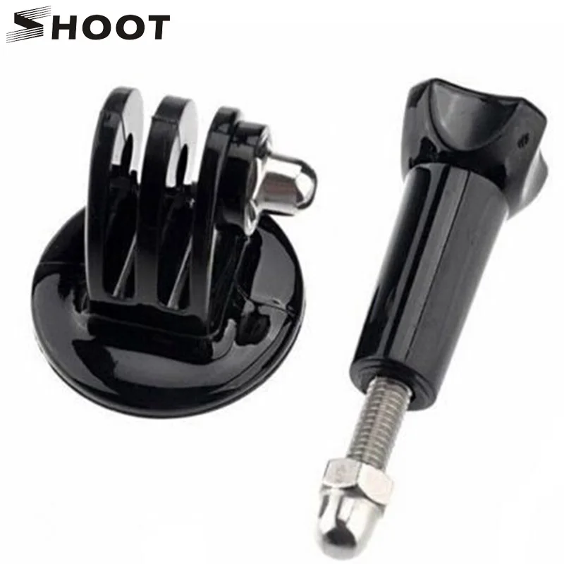 SHOOT Action Camera 1/4 Screw Hole Tripod Adapter Mount for GoPro Hero 8 5 7 Sjcam Xiaomi Yi 4K Go Pro with Long Bolt Accessory
SHOOT Action Camera 1/4 Screw Hole Tripod Adapter Mount for GoPro Hero 8 5 7 Sjcam Xiaomi Yi 4K Go Pro with Long Bolt Accessory