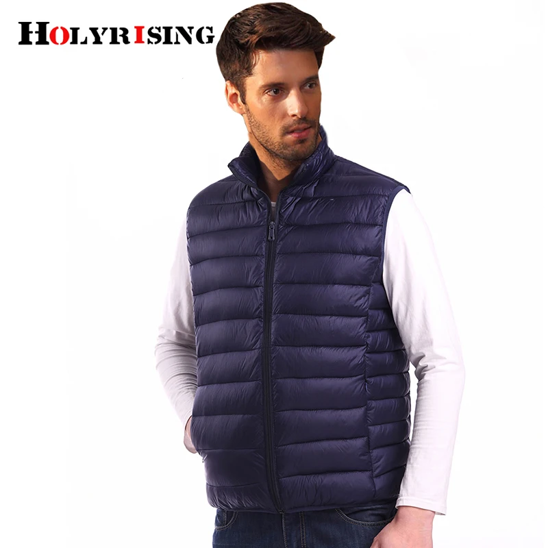 Holyrising Men Vest winter parka Sleeveless Casual Coats Male Cotton-Padded vest Ultralight Mens Windproof Warm Waistcoat 18376
Holyrising Men Vest winter parka Sleeveless Casual Coats Male Cotton-Padded vest Ultralight Mens Windproof Warm Waistcoat 18376