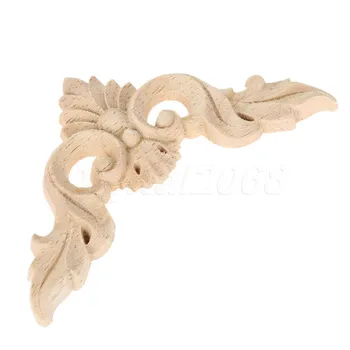 10*10/12*12/15*15CM Wood Carved Corner Onlay Applique Unpainted Frame Decal carpenter Decoration Furniture Decor 4Pcs
10*10/12*12/15*15CM Wood Carved Corner Onlay Applique Unpainted Frame Decal carpenter Decoration Furniture Decor 4Pcs