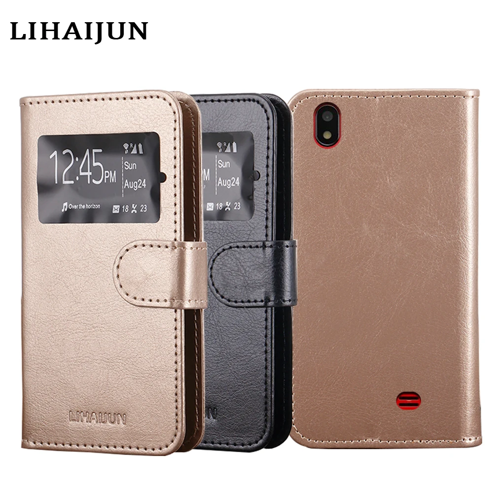 Flip Cover PU Leather Case Window View Slim Phone Case Cover For Prestigio Wize Q3
Flip Cover PU Leather Case Window View Slim Phone Case Cover For Prestigio Wize Q3