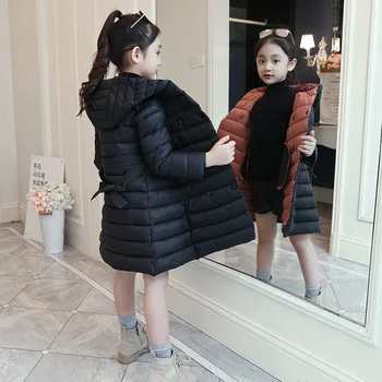 ZSIIBO Girls cotton Jacket Double Color Waist Long section Warm Winter Protect cold Girl Costume Korean Children Coat WGTMF01
ZSIIBO Girls cotton Jacket Double Color Waist Long section Warm Winter Protect cold Girl Costume Korean Children Coat WGTMF01