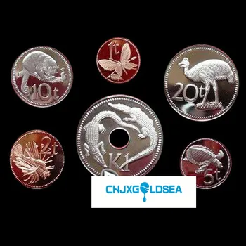 6piece/lot Papua New Guinea coins original coin Delicacies Coin Holborn Bird of Paradise 1995 year
6piece/lot Papua New Guinea coins original coin Delicacies Coin Holborn Bird of Paradise 1995 year