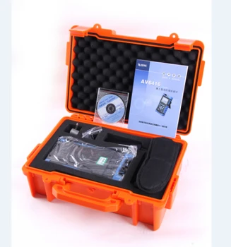 Fiber Optical Optical Time Domain Reflectometry VFL Function AV6416 1310/1550nm 28/26dB Fiber Optic OTDR
Fiber Optical Optical Time Domain Reflectometry VFL Function AV6416 1310/1550nm 28/26dB Fiber Optic OTDR