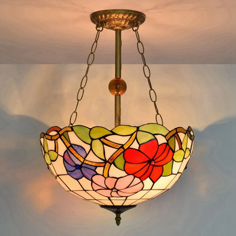 16 Inch Tiffany Morning Glory Pendant Lamps Brief Hand Made Stained Glass Light for Bar Dining Room Home Decor Lamps
16 Inch Tiffany Morning Glory Pendant Lamps Brief Hand Made Stained Glass Light for Bar Dining Room Home Decor Lamps