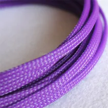 Purple - High quality 4mm Braided PET Expandable Sleeving High Density Sheathing Plaited Cable Sleeves
Purple - High quality 4mm Braided PET Expandable Sleeving High Density Sheathing Plaited Cable Sleeves
