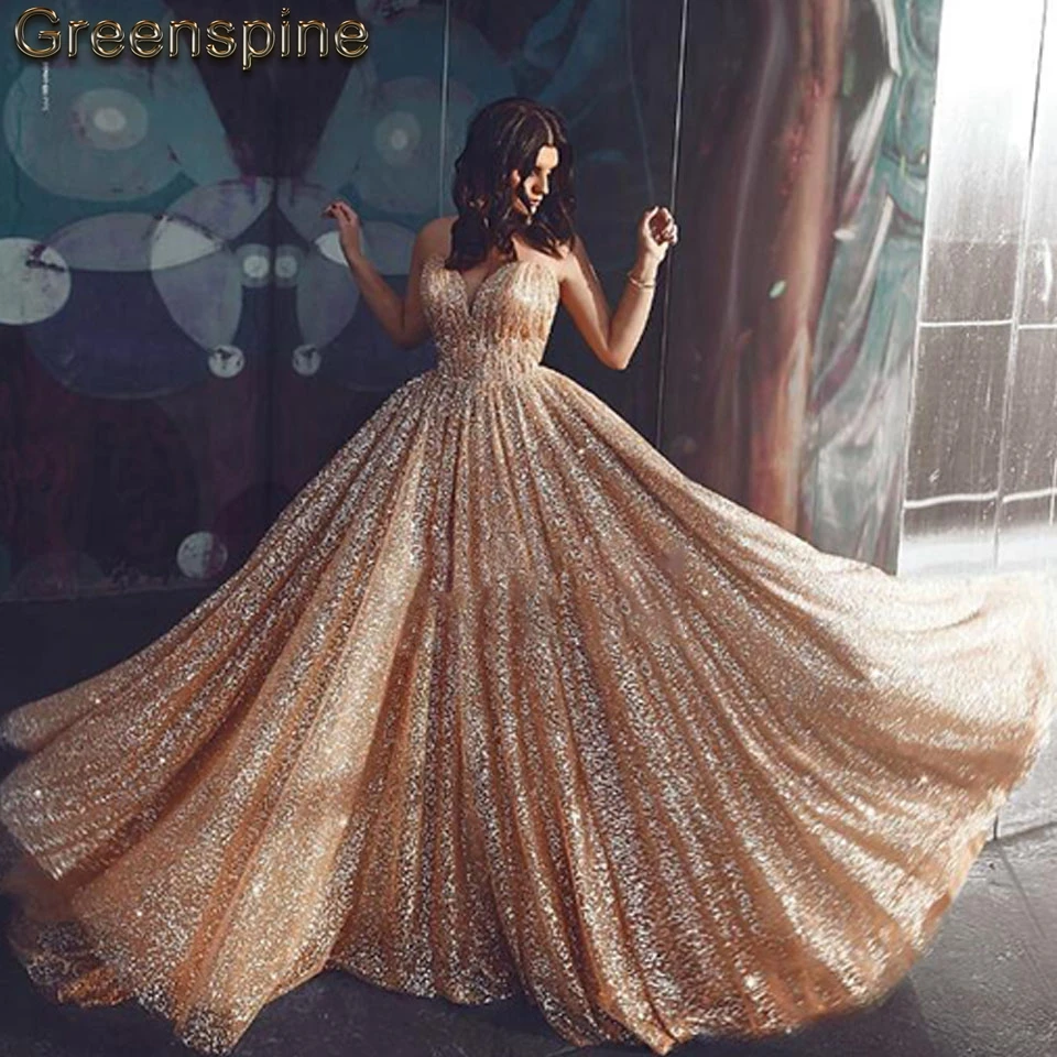 Sparkly Rose Gold Prom Dresses 2019 Plus Size Sequin Long Evening Party Dress Backless Sexy Women Formal Gowns Vestidos Largos
Sparkly Rose Gold Prom Dresses 2019 Plus Size Sequin Long Evening Party Dress Backless Sexy Women Formal Gowns Vestidos Largos