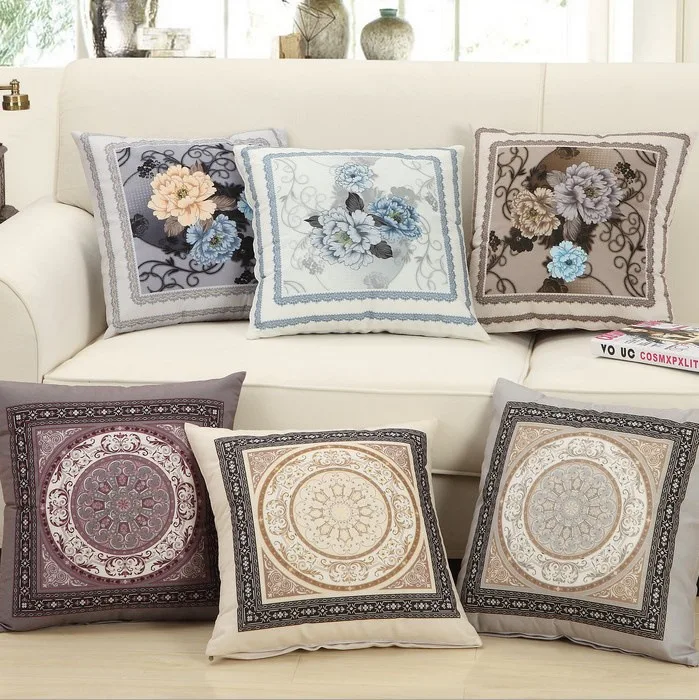 45*45cm Tropical Flowers Mandala Cushion Cover Decorative Throw Pillow Covers Housse De Coussin Decorative Pillows
45*45cm Tropical Flowers Mandala Cushion Cover Decorative Throw Pillow Covers Housse De Coussin Decorative Pillows