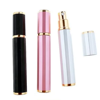 Mini Portable 8ML Polygon Aluminum Refillable Perfume Bottle Spray Empty Cosmetic Container Travel Women Men Perfume Tools
Mini Portable 8ML Polygon Aluminum Refillable Perfume Bottle Spray Empty Cosmetic Container Travel Women Men Perfume Tools