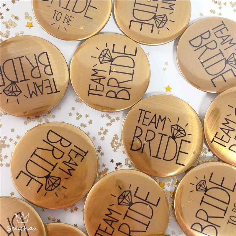 Bride To Be Badge Hen Party Bridesmaid Decoration Bachelor Party Team Bride Badge Wedding Party Supplies (17)