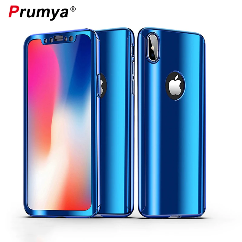 360 Plating Mirror Full Protection Cases For Samsung Galaxy S7 S8 Note 8 Protector Film Cover For iPhone XS Max X 8 7 6S Plus
360 Plating Mirror Full Protection Cases For Samsung Galaxy S7 S8 Note 8 Protector Film Cover For iPhone XS Max X 8 7 6S Plus