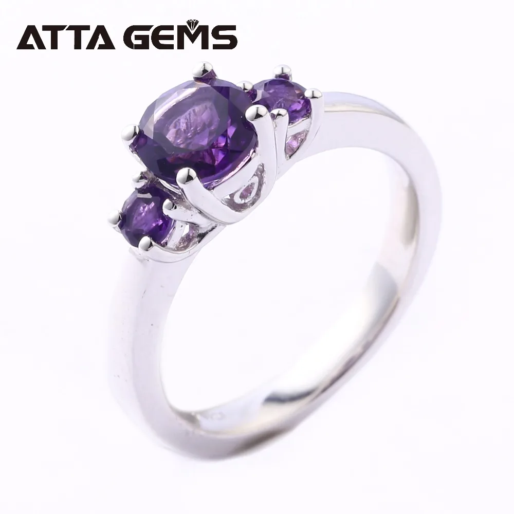 Natural Amethyst Sterling Silver Rings Round Shape Natural Crystal Ring for Women Fashion Jewelry Party Jewelry Birthday Gifts
Natural Amethyst Sterling Silver Rings Round Shape Natural Crystal Ring for Women Fashion Jewelry Party Jewelry Birthday Gifts