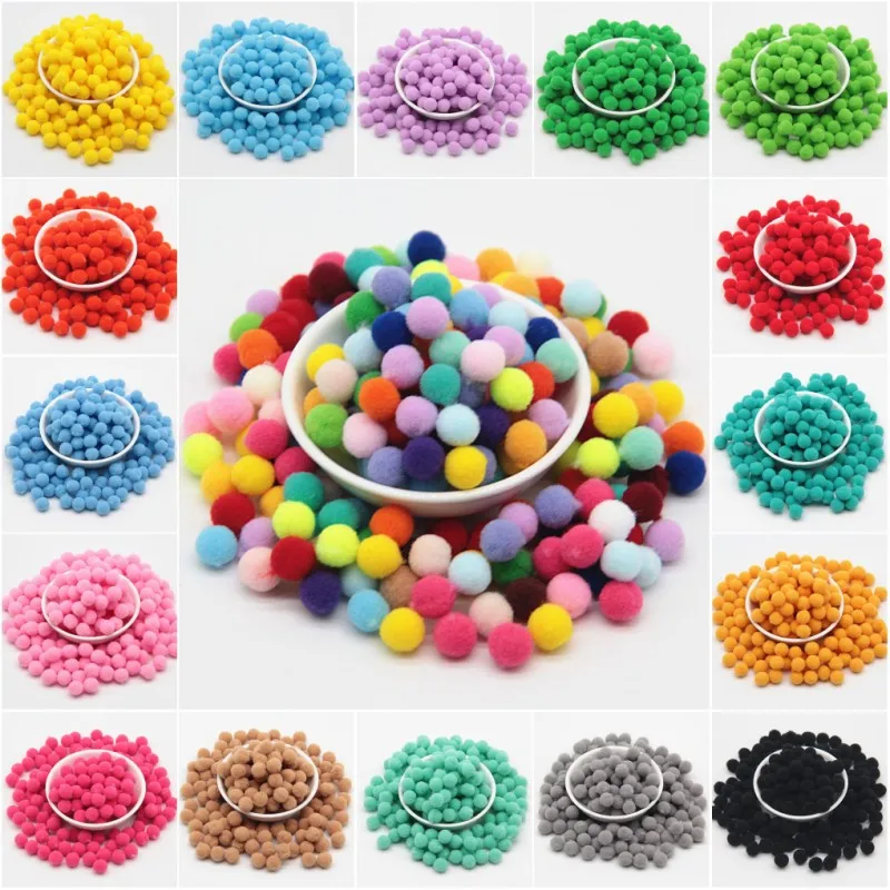 10mm Pom Poms 288 Pcs Mulit Pompom Fur Handcraft Garment DIY Soft Pompons Wedding Decoration Sewing on Cloth Accessories 20g
10mm Pom Poms 288 Pcs Mulit Pompom Fur Handcraft Garment DIY Soft Pompons Wedding Decoration Sewing on Cloth Accessories 20g