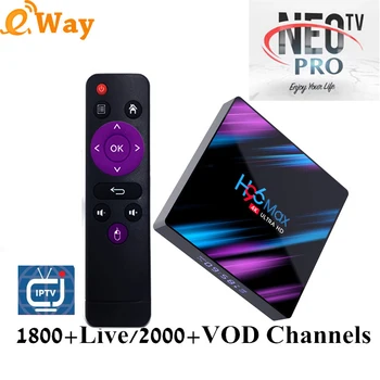 RK3318 H96 MAX Android TV BOX 9.0+NEOtv IPTV subscription Italy Belgium Arabic Morocco 1800+Live VOD IPTV smart tv box
RK3318 H96 MAX Android TV BOX 9.0+NEOtv IPTV subscription Italy Belgium Arabic Morocco 1800+Live VOD IPTV smart tv box