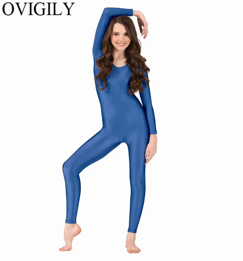 OVIGILY Women's Long Sleeve Unitard Bodysuit Dancewear Adults Nylon Black Unitards Ballet Underwear Full Body Catsuits Team Suit
OVIGILY Women's Long Sleeve Unitard Bodysuit Dancewear Adults Nylon Black Unitards Ballet Underwear Full Body Catsuits Team Suit