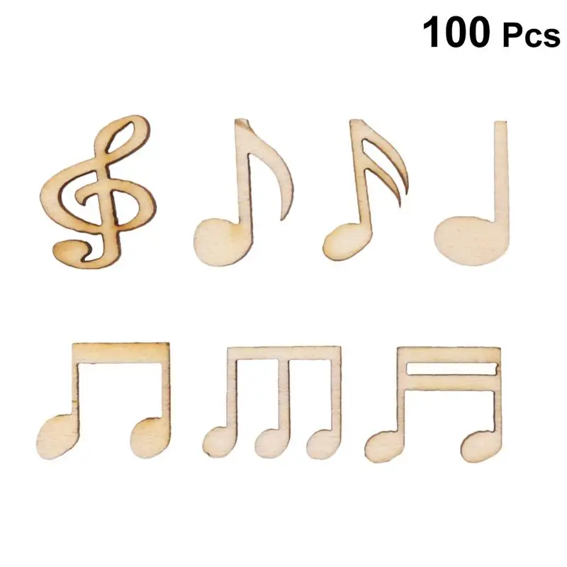 100PCS DIY Doodle Educational Toy Musical Notes Natural Wooden Slice Scrapbooking Embellishments DIY Craft Decor (Burlywood)
100PCS DIY Doodle Educational Toy Musical Notes Natural Wooden Slice Scrapbooking Embellishments DIY Craft Decor (Burlywood)