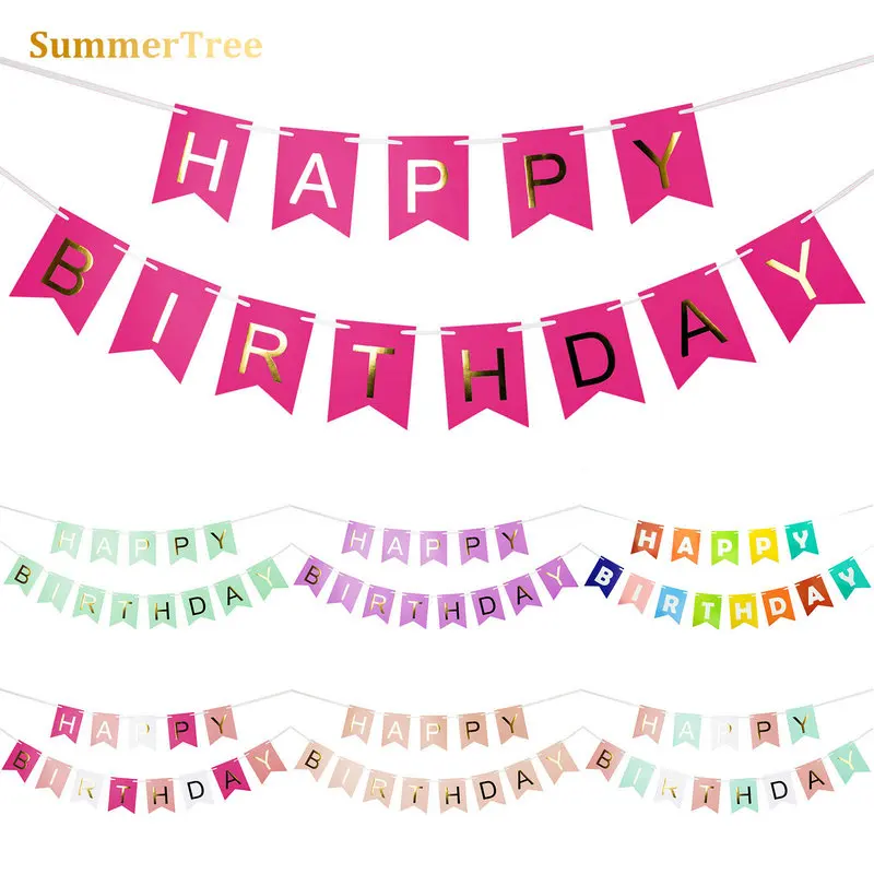 Paper Bunting Banners Flags Happy Birthday Banner Boy Girl Baby Shower Decoration Wedding Birthday Party Supplies Decor Garland
Paper Bunting Banners Flags Happy Birthday Banner Boy Girl Baby Shower Decoration Wedding Birthday Party Supplies Decor Garland