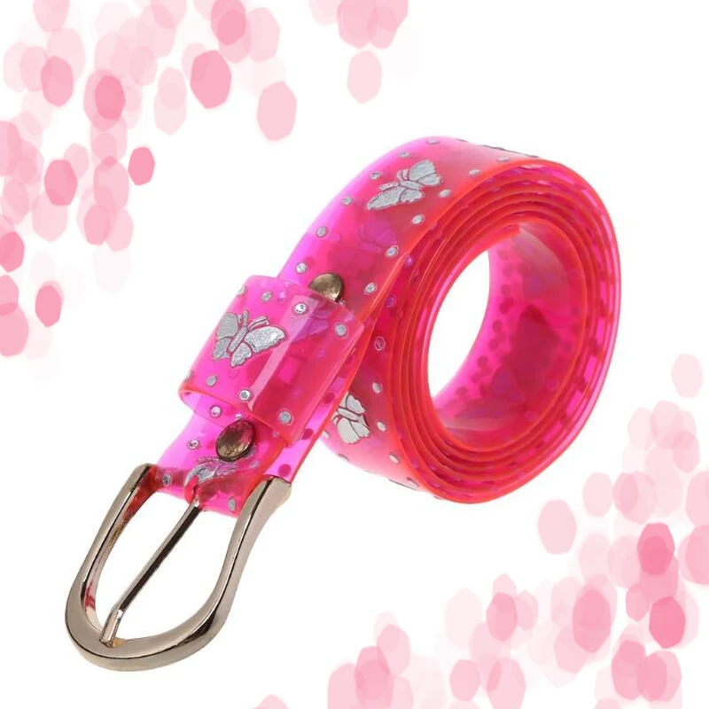 New luxury fashion Lady Girls Sweet Candy Color Laser Butterfly Print Belt Women Dress Transparent Jelly Waist child girl Belt
New luxury fashion Lady Girls Sweet Candy Color Laser Butterfly Print Belt Women Dress Transparent Jelly Waist child girl Belt