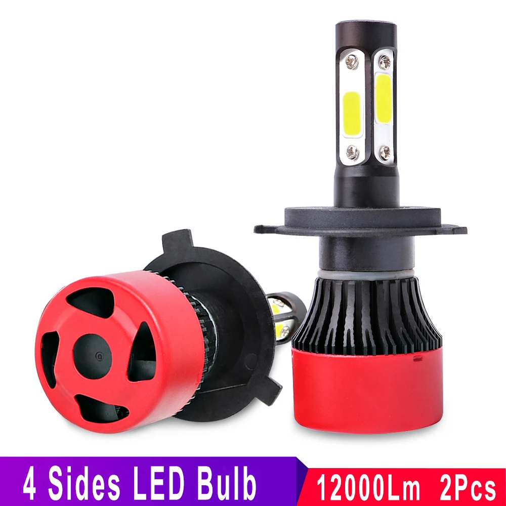 COOLFOX 9012 9005 9006 HB4 H4 H7 H11 LED Headlight Lamp for Auto Car Light Bulb 4 Side Lumens COB Chip 12000LM 6000K 12V
COOLFOX 9012 9005 9006 HB4 H4 H7 H11 LED Headlight Lamp for Auto Car Light Bulb 4 Side Lumens COB Chip 12000LM 6000K 12V