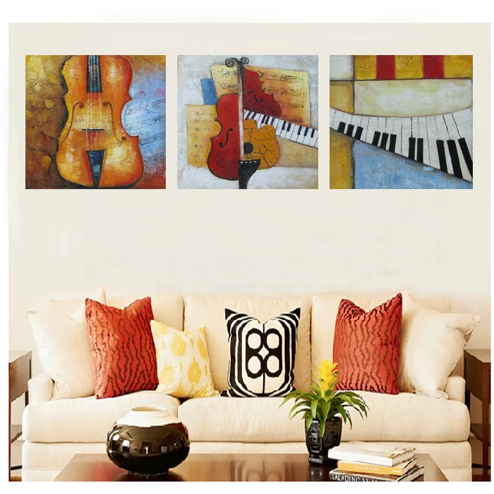 Hand Painted Abstract Landscape Hot Modern Wall Painting Home Decor Art Musical Instruments Picture On Canvas For Living Room
Hand Painted Abstract Landscape Hot Modern Wall Painting Home Decor Art Musical Instruments Picture On Canvas For Living Room