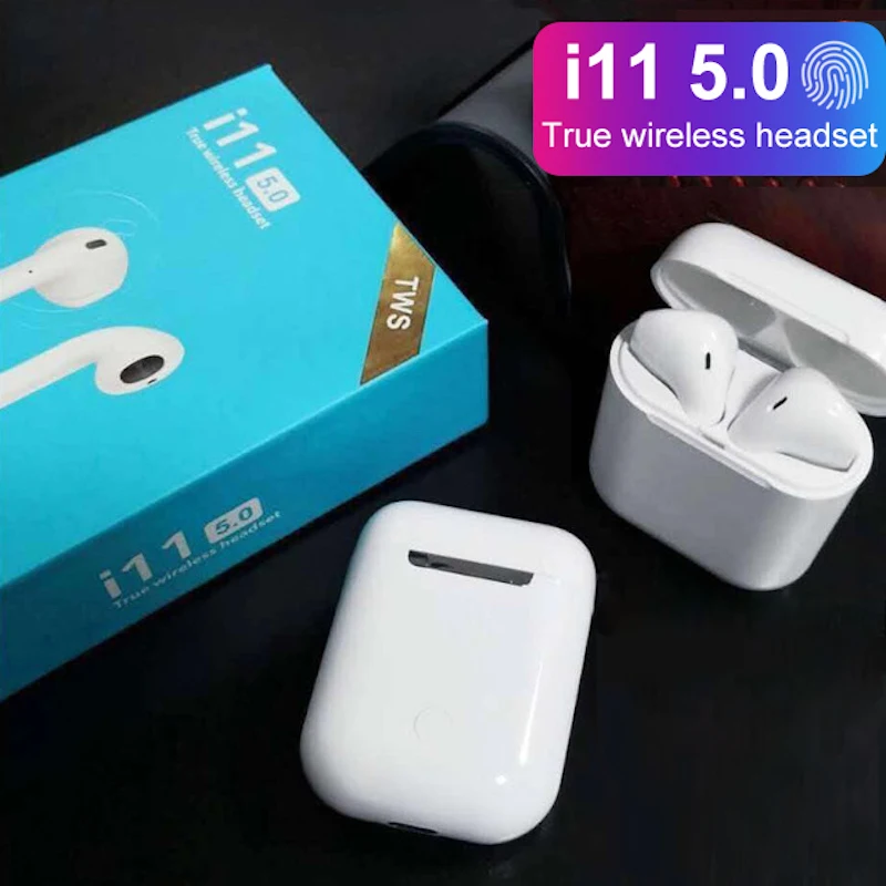 i11 TWS Bluetooth 5.0 Wireless Earbuds Earphones Touch Stereo Bass Headphones for iPhone Android PK Air pods i10 i9s i8 i7s tws
i11 TWS Bluetooth 5.0 Wireless Earbuds Earphones Touch Stereo Bass Headphones for iPhone Android PK Air pods i10 i9s i8 i7s tws