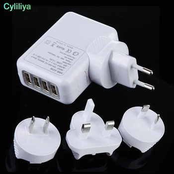 2.1A 4 Four Port Universal Mobile Phone USB Wall Charger AC Travel Plug Adapter for iPad iPhone Samsung ( US UK EU AU Optional )
2.1A 4 Four Port Universal Mobile Phone USB Wall Charger AC Travel Plug Adapter for iPad iPhone Samsung ( US UK EU AU Optional )