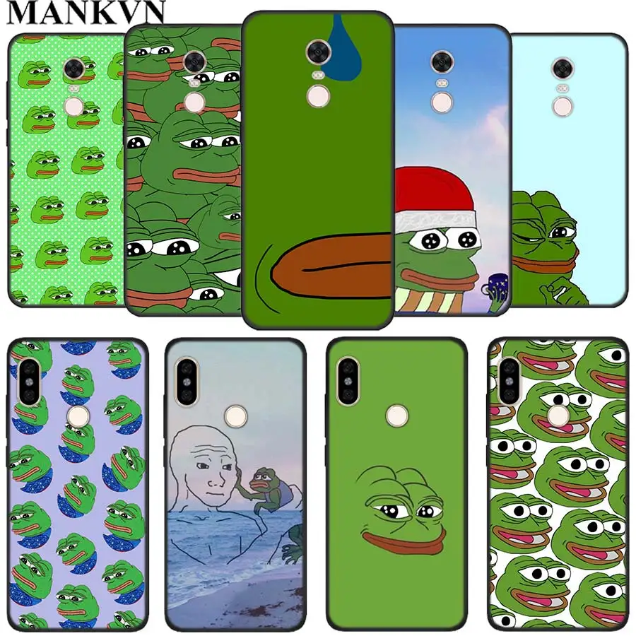 Pepe Memes Sad Frog TPU Silicone Cases for Xiaomi Redmi 5 5Plus Note 4 4X 5Pro 6 6A Mi 5X 6X Black Soft Phone case
Pepe Memes Sad Frog TPU Silicone Cases for Xiaomi Redmi 5 5Plus Note 4 4X 5Pro 6 6A Mi 5X 6X Black Soft Phone case