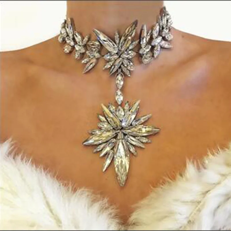 Vedawas Luxury Crystal Collar Chokers Cross Boho Multicolored Sexy Fashion Wedding Maxi Statement Necklace Women Charm XG2048
Vedawas Luxury Crystal Collar Chokers Cross Boho Multicolored Sexy Fashion Wedding Maxi Statement Necklace Women Charm XG2048
