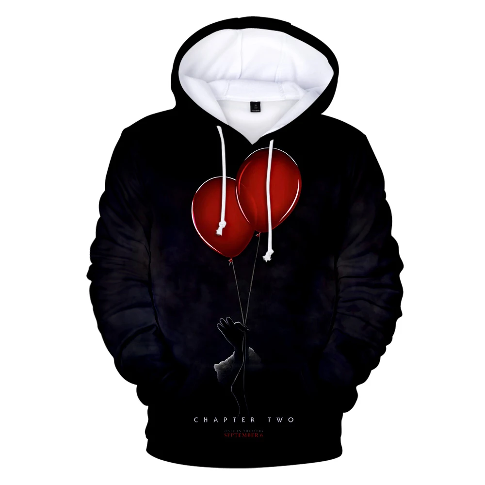 America's Newest Funny Terrorist Flim it-chapter 2 3D Sweatshirts Red Ballon Pattern Hoodies Gothic Streetwear Dark Men's Fleece
America's Newest Funny Terrorist Flim it-chapter 2 3D Sweatshirts Red Ballon Pattern Hoodies Gothic Streetwear Dark Men's Fleece