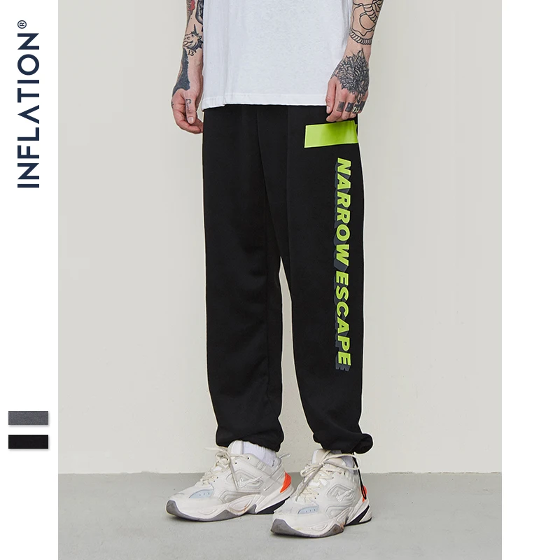 INFLATION Sweatpants Men Streetwear Joggers Pants Men 2019 Autumn Winter Hip Hop Style Trousers Fluorescent Green Printing 9358S
INFLATION Sweatpants Men Streetwear Joggers Pants Men 2019 Autumn Winter Hip Hop Style Trousers Fluorescent Green Printing 9358S