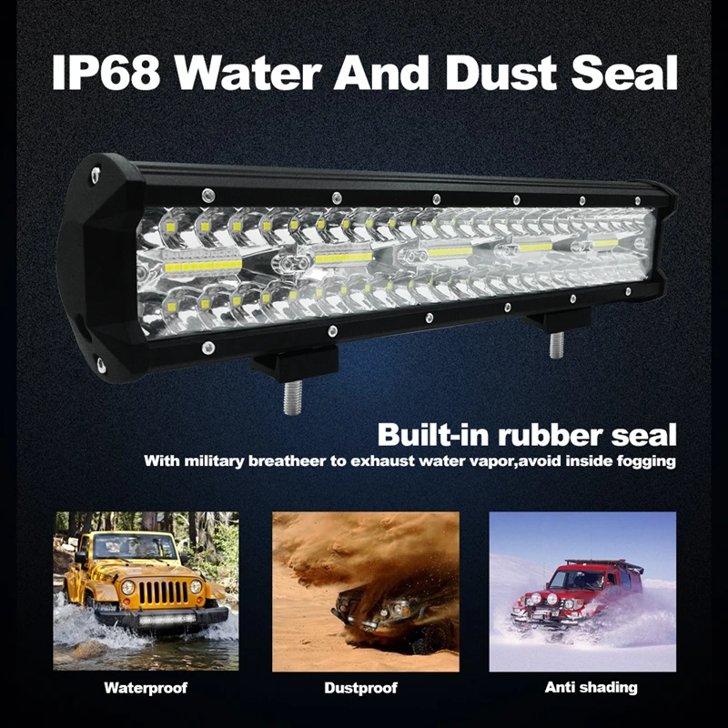 1pc 15" 300W Off-Road Roof Light Work Light Flood Light for Truck SUV Boat Crane Forklift
1pc 15" 300W Off-Road Roof Light Work Light Flood Light for Truck SUV Boat Crane Forklift