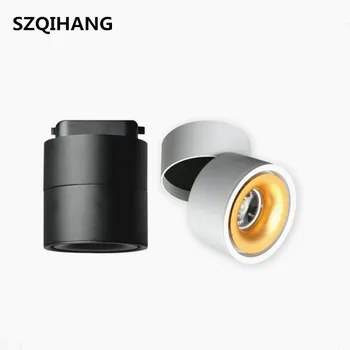 Surface Mounted LED Spot Light 360 Rotation LED Downlights 7W 12W 20W COB Downlights AC85-265V LED Ceiling Lamps
Surface Mounted LED Spot Light 360 Rotation LED Downlights 7W 12W 20W COB Downlights AC85-265V LED Ceiling Lamps
