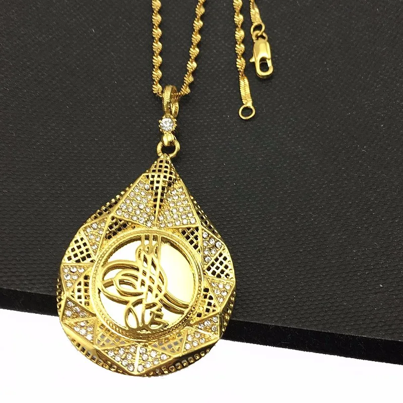 1pcs Coin Pendant Men Wome Yellow Gold Color Turk Crystal Slide Pendant Jewelry 45cm 60cm Chains
1pcs Coin Pendant Men Wome Yellow Gold Color Turk Crystal Slide Pendant Jewelry 45cm 60cm Chains