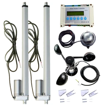 Solar Track Tracker 18" Linear Actuator Motor &LCD Controller &Wind Speed Sensor Dual Axis Solar Energy Automatic Control System
Solar Track Tracker 18" Linear Actuator Motor &LCD Controller &Wind Speed Sensor Dual Axis Solar Energy Automatic Control System