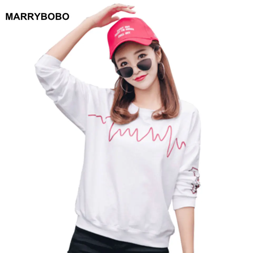 2018 Autumn Winter Kawaii Harajuku Women's Hoodie Casual Long Sleeve Thin Pullovers Female Korean Streetwear O-Neck Ladies Tops
2018 Autumn Winter Kawaii Harajuku Women's Hoodie Casual Long Sleeve Thin Pullovers Female Korean Streetwear O-Neck Ladies Tops