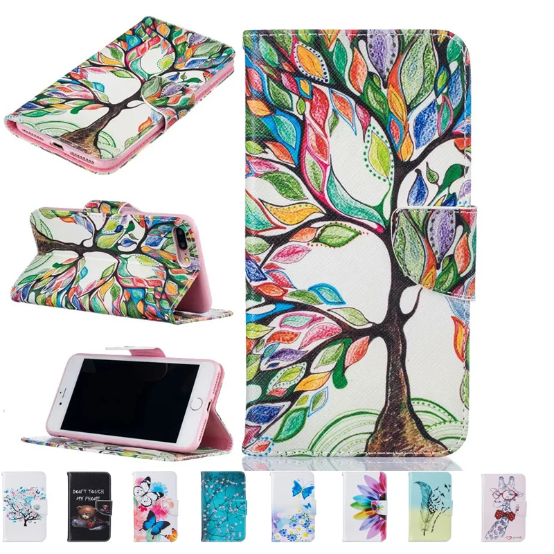 Kid Happy tree Leather For Apple iphone X 8 7 6s SE 5G feather giraffe cartoon flip cover phone cover For iphone8 plus touch 5 6
Kid Happy tree Leather For Apple iphone X 8 7 6s SE 5G feather giraffe cartoon flip cover phone cover For iphone8 plus touch 5 6