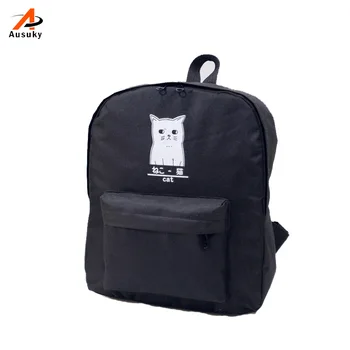 Ausuky Brand Cat Print College Style Casual Backpack Women Girls Cute Cartoon Backpack School Canvas Bags For Teenager 45
Ausuky Brand Cat Print College Style Casual Backpack Women Girls Cute Cartoon Backpack School Canvas Bags For Teenager 45