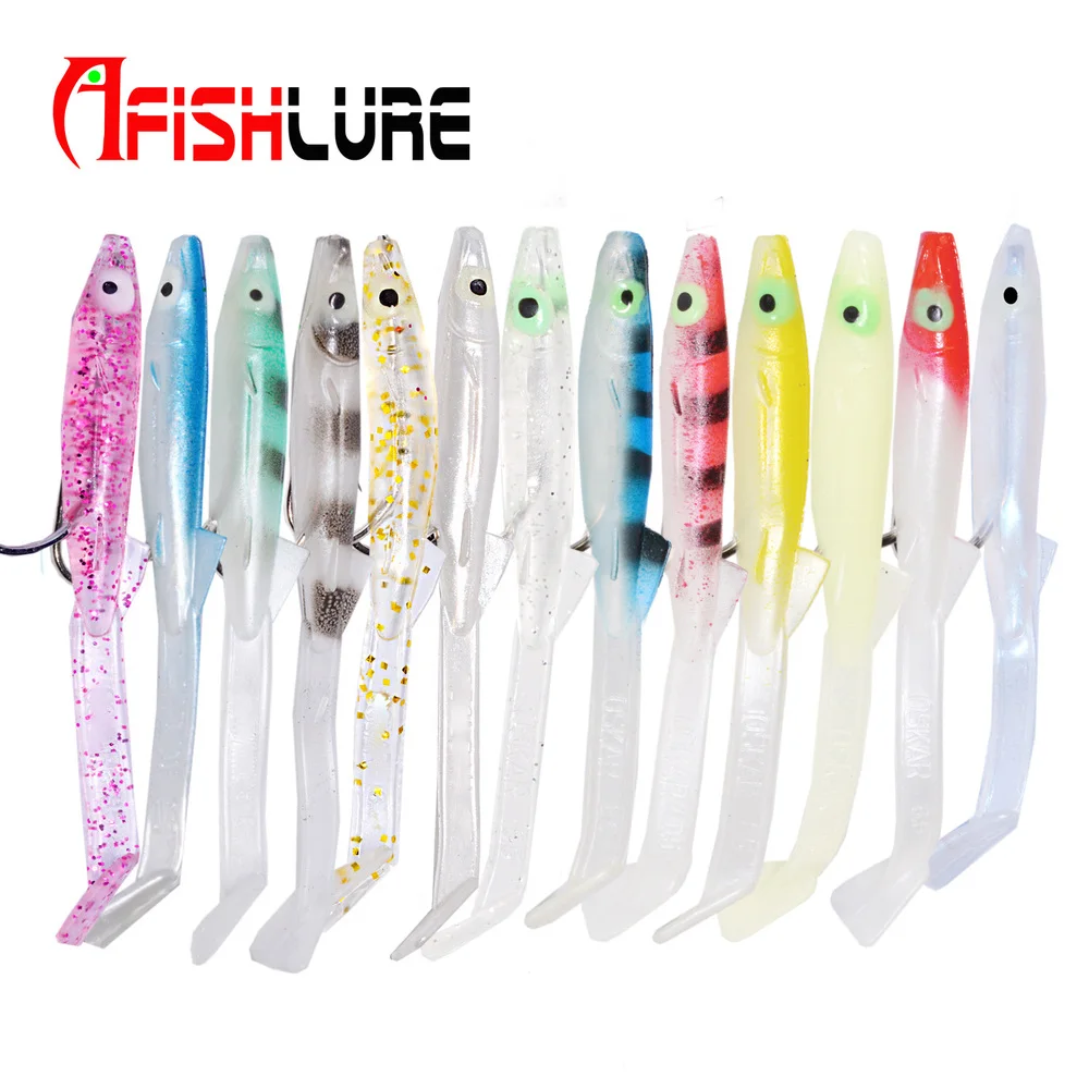 12 Color 6 pcs Paddle Tail Sand Eel 85mm 2.3g Leurre Souple Fishing Bait Sahte Yem Plastic Lure Luminous Leurre Peche
12 Color 6 pcs Paddle Tail Sand Eel 85mm 2.3g Leurre Souple Fishing Bait Sahte Yem Plastic Lure Luminous Leurre Peche