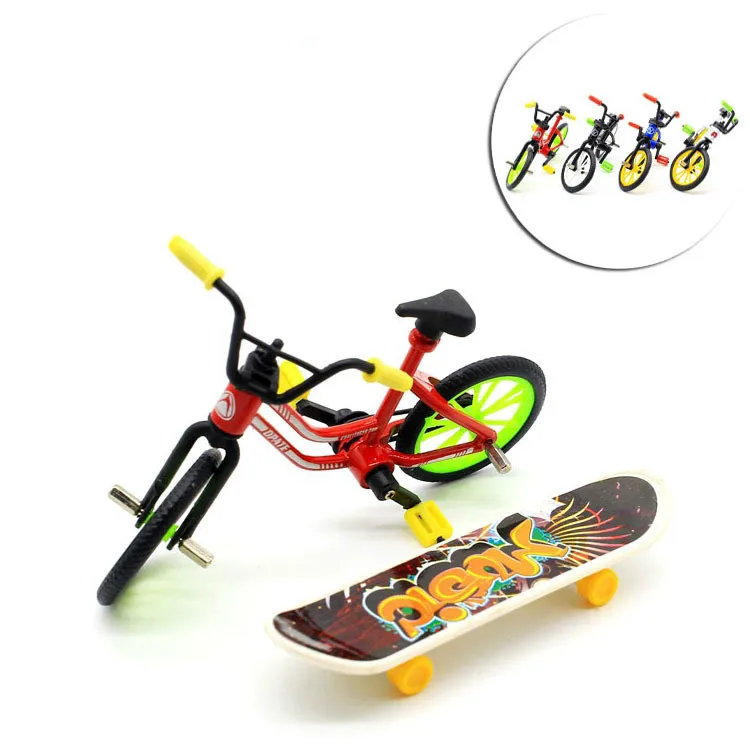 4 colors Mini Fingerboard finger skateboard and bmx bike toy for children kids skate boards scooter FSB fun Novelty bicycle gift
4 colors Mini Fingerboard finger skateboard and bmx bike toy for children kids skate boards scooter FSB fun Novelty bicycle gift