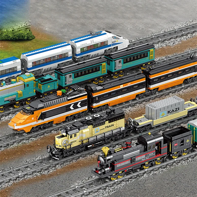 5 Types City Train Station Rail Model Building Blocks Sets legoinglys Technic Creator Railway Track Trains Bricks Toys For Kids
5 Types City Train Station Rail Model Building Blocks Sets legoinglys Technic Creator Railway Track Trains Bricks Toys For Kids
