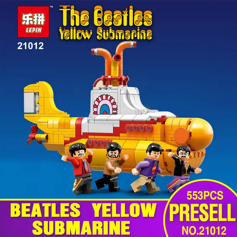 Lepin 21012 553Pcs IDEAS Series The Beatles Yellow Submarine Set 21306 Educational Building Blocks Bricks Children Toys Gifts Lepin 21012 553Pcs IDEAS Series The Beatles Yellow Submarine Set 21306 Educational Building Blocks Bricks Children Toys Gifts<br><br>Aliexpress
