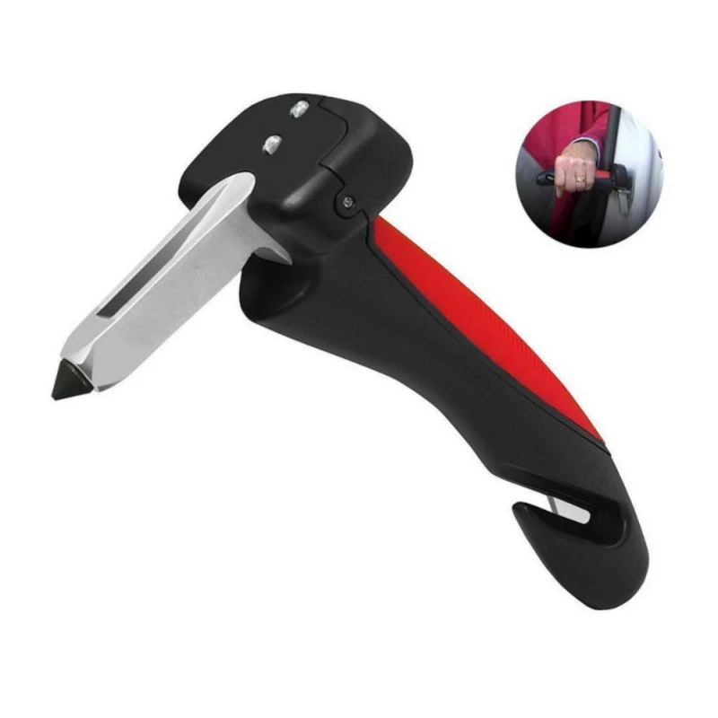 Vehicle Safety Hammer Rescue Escape Emergency Hammer Seat Belt Cutter Window Glass Switch With LED
Vehicle Safety Hammer Rescue Escape Emergency Hammer Seat Belt Cutter Window Glass Switch With LED