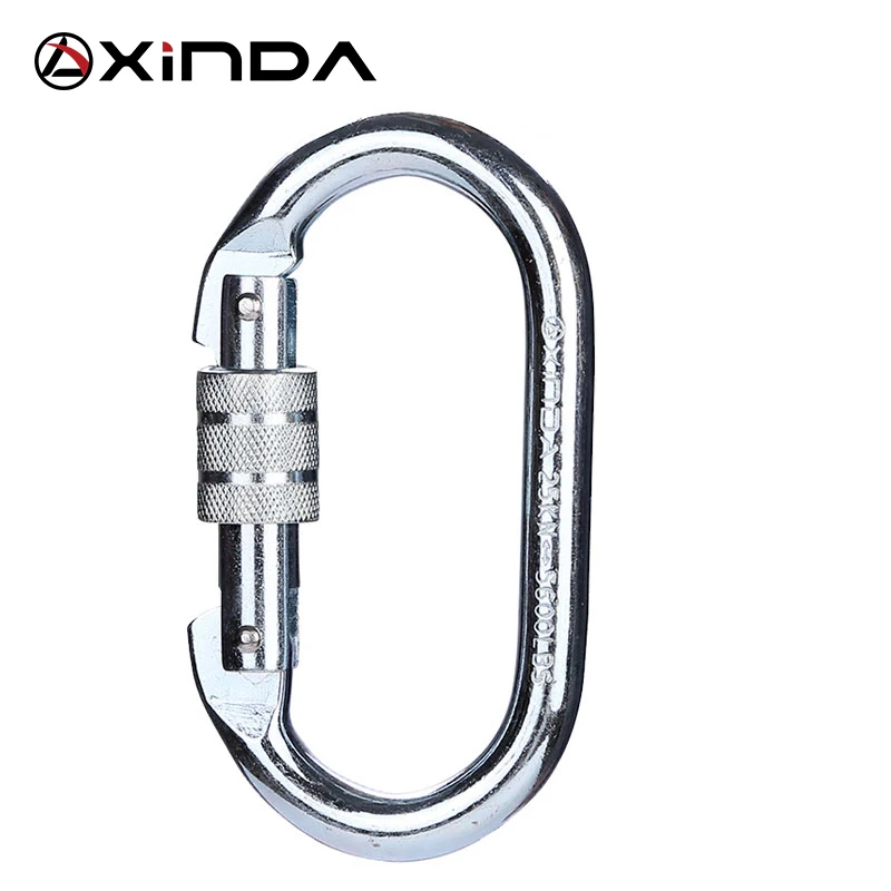 Xinda Открытый скалолазание 25kn натяжения Детская безопасность supervivencia блокировки