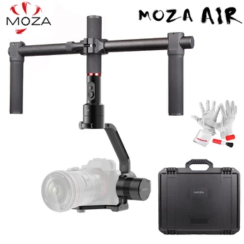 MOZA Air 3-Axis Handheld Gimbal Stabilizer Dual Handle Case for Canon Nikon SONY A7 Cameras Load 3.2 KG
MOZA Air 3-Axis Handheld Gimbal Stabilizer Dual Handle Case for Canon Nikon SONY A7 Cameras Load 3.2 KG
