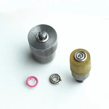 Metal spray-painted snap-fitting tools 9.5mm metal snaps Press the molds Metallic paint snaps Children 's clothing buttons dies
Metal spray-painted snap-fitting tools 9.5mm metal snaps Press the molds Metallic paint snaps Children 's clothing buttons dies