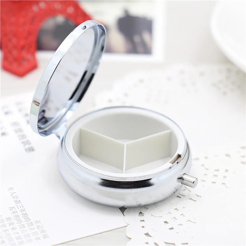 Pill Case Metal Round Stainless Steel Medicine Splitters Bottle Keychain Home Health Care Medicine Bottle Outdoor Survival Boxes
Pill Case Metal Round Stainless Steel Medicine Splitters Bottle Keychain Home Health Care Medicine Bottle Outdoor Survival Boxes