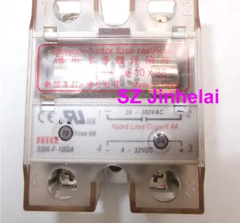 FOTEK SSR-F-10DA Authentic original Insurance type solid state relay 24-380VAC 4-32VDC
FOTEK SSR-F-10DA Authentic original Insurance type solid state relay 24-380VAC 4-32VDC