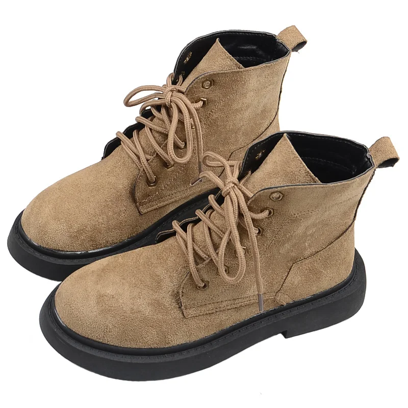 Mori literary ankle boots 2018 new retro Martin boots round head lacing wild student short boots British style women's boots
Mori literary ankle boots 2018 new retro Martin boots round head lacing wild student short boots British style women's boots